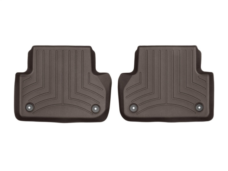 WeatherTech 2017+ Audi A4 Rear FloorLiner Cocoa 479072