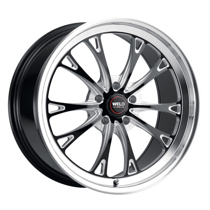 Weld S113 20X10.5 Belmont 5X114.3 ET50 BS7.75 Gloss Black MIL Dia 72.56 S11300565P50