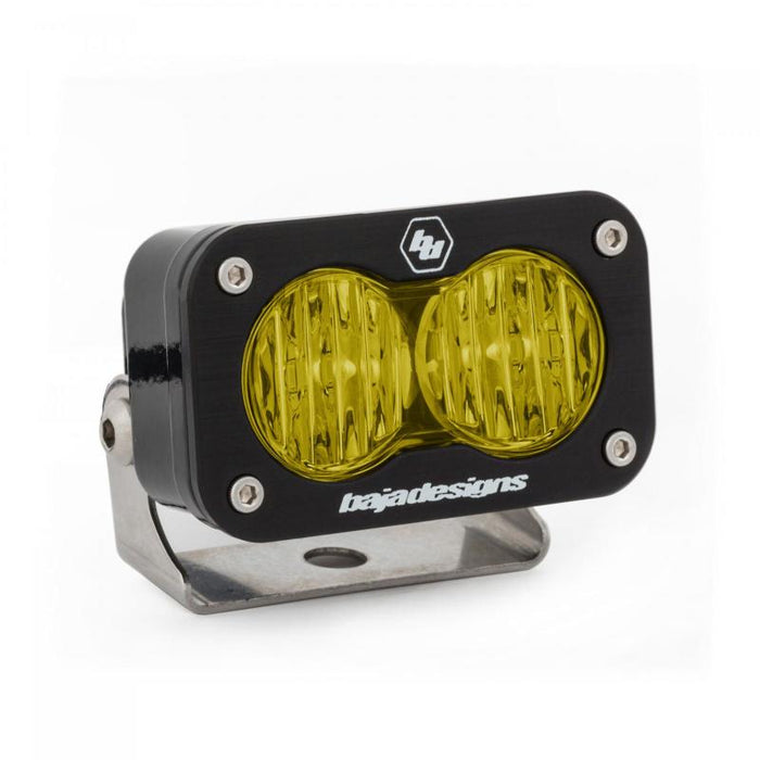 Baja Designs S2 Pro Wide Cornering Pattern LED Light Amber 480015