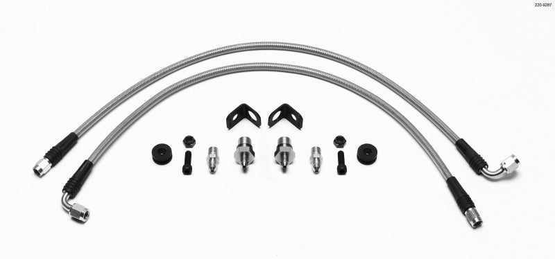 Wilwood Flexline Kit Front Mitsubishi EVO VIII 220-9287