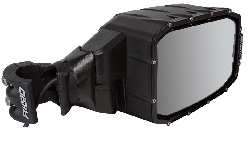 Rigid Industries Reflect Side Mirror With Integrated Led Light And Amber Side