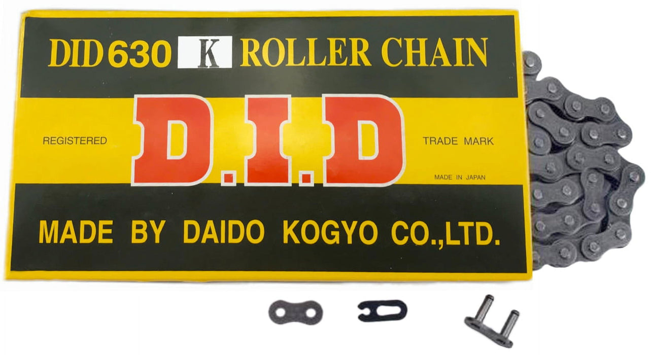 DID 630K Heavy Duty Motorcycle Roller Chain 98 Links (630KX98RB)