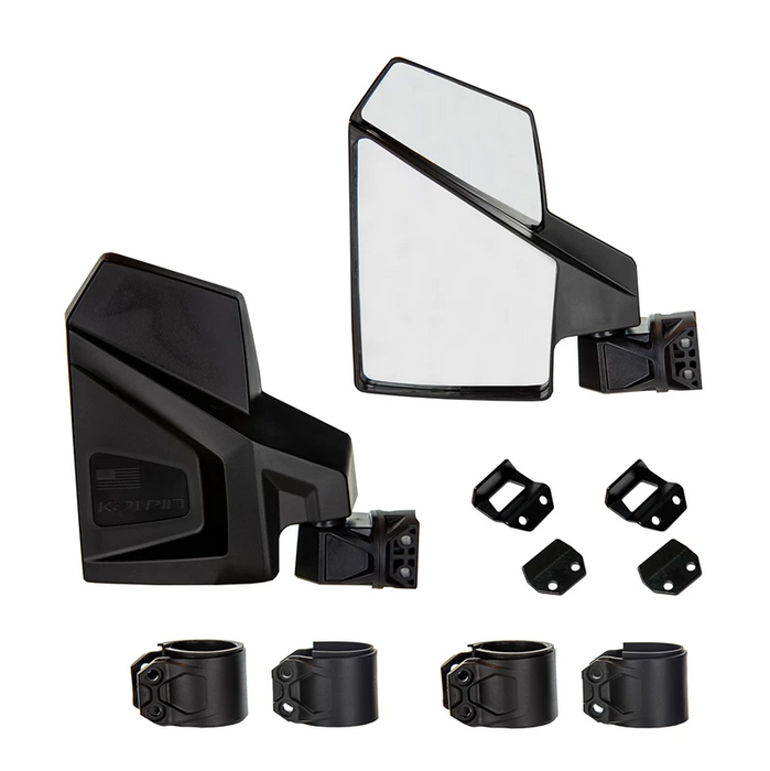 Kolpin New Utv Side Mirrors 4.125"x7.75", 23-2018