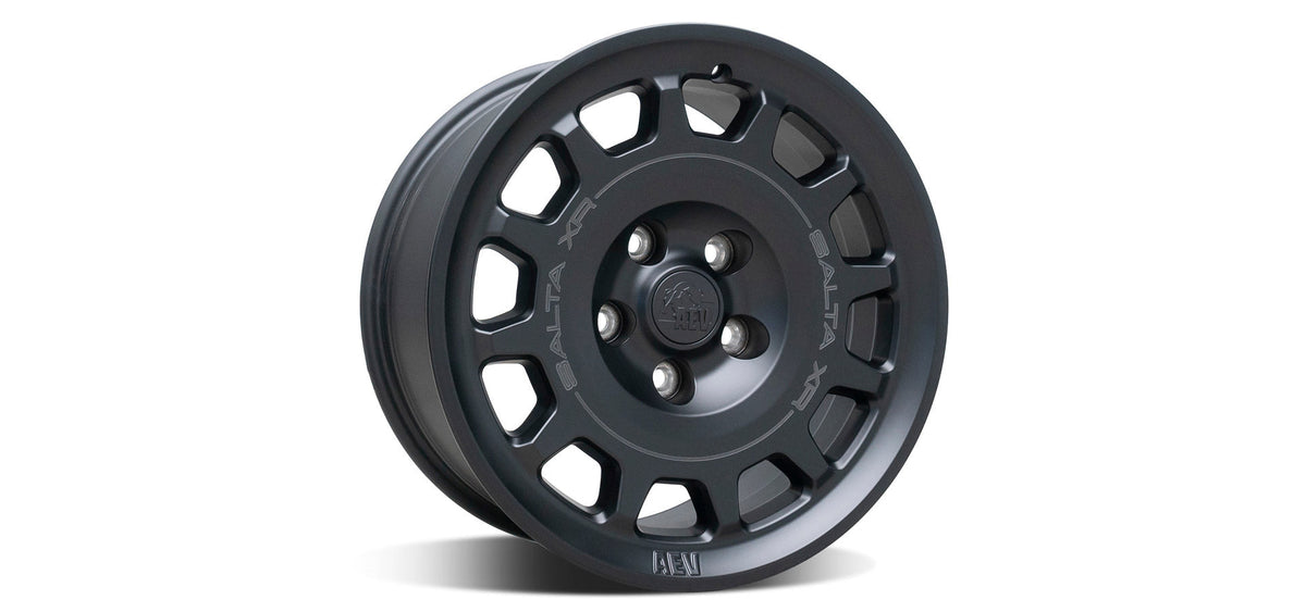 AEV Salta XR Wheel 17x8.5 5x5 +25mm Offset Satin Black - Jeep Wrangler JL & Gladiator JT