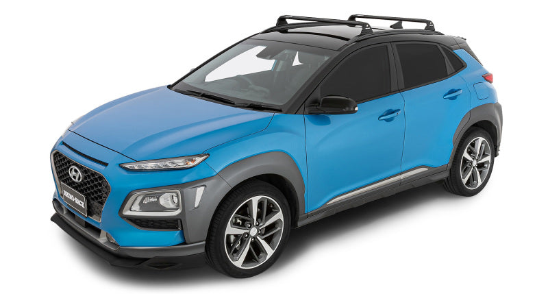 Rhino Rack Rhino-Rack 18-22 Hyundai Kona 1St Gen 5 Door Suv W/Flush Rails Vortex Rvp 2 Bar Roof Rack Black RVP69