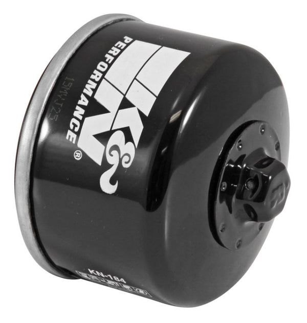 K&N Oil Filter 2.688in Height x 3.031in OD Powersports Canister KN-184