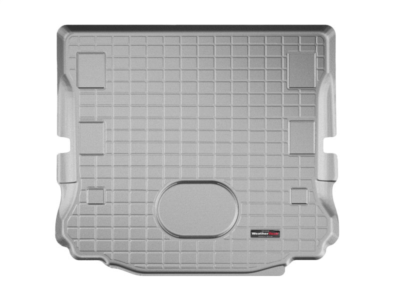 WeatherTech 2015+ compatible with Jeep Wrangler Cargo Liner Grey (Works w/Alpine Premium 9-Speakers) 421055