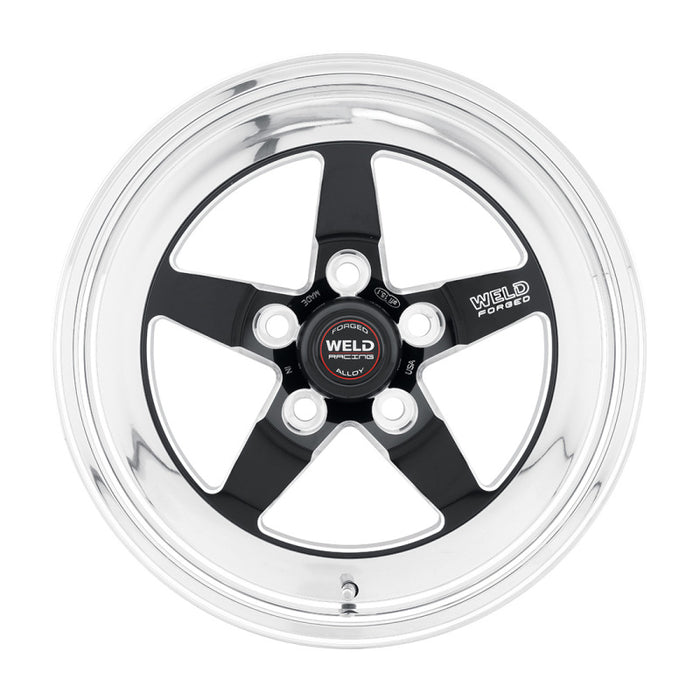 Weld S71 15x10 / 5x5 BP / 8.5in. BS Black Wheel (Low Pad) Non-Beadlock 71LB-510C85C