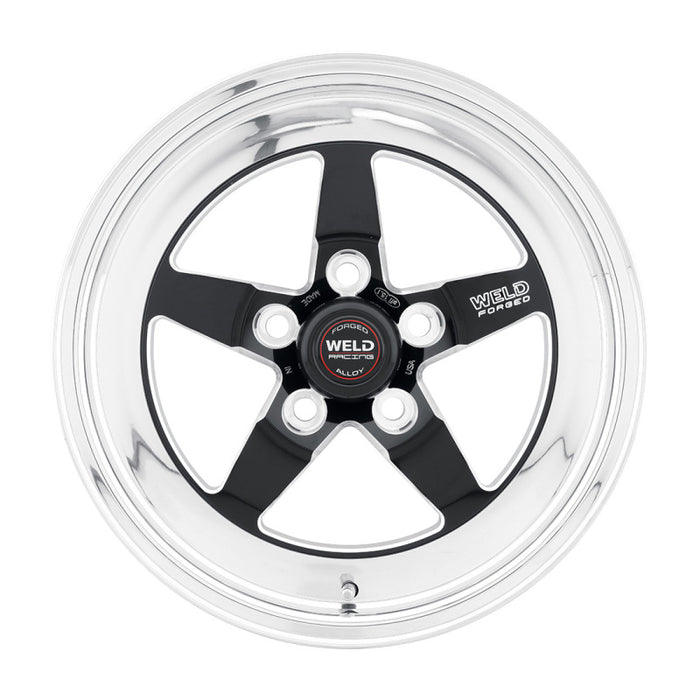 Weld 71MB-508A55A 5.5 in. S71 Forged Aluminum Black Anodized Wheels