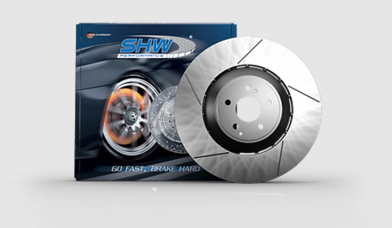 SHW 15-18 Porsche Macan Turbo w/19in Wheels/Perf Package Right Frt Slott LW Brake Rotor (95B615302M) PFR49532