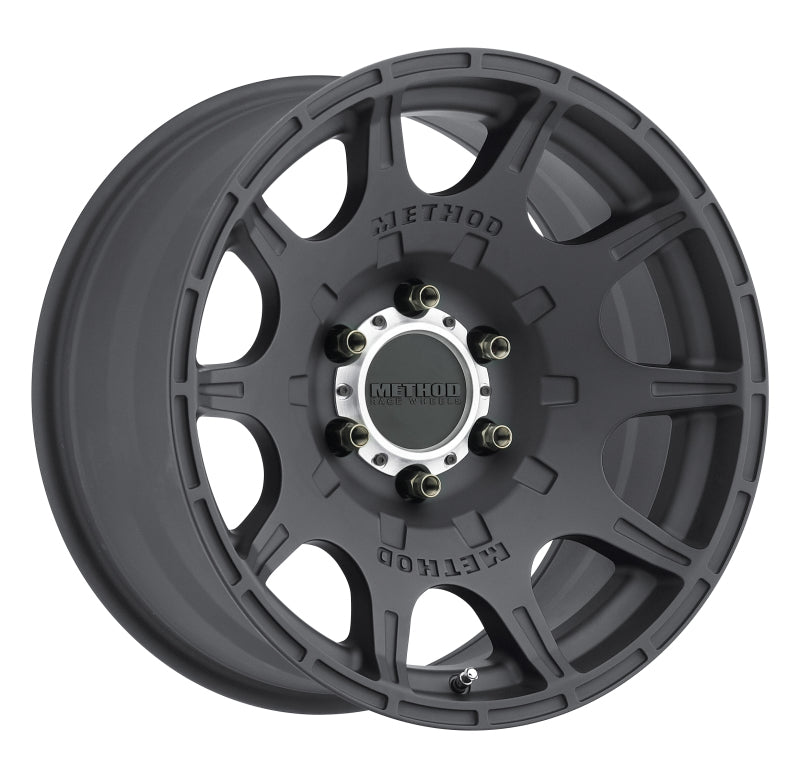 Method MR308 Roost 18x9 +18mm Offset 6x5.5 106.25mm CB Matte Black Wheel MR30889060518