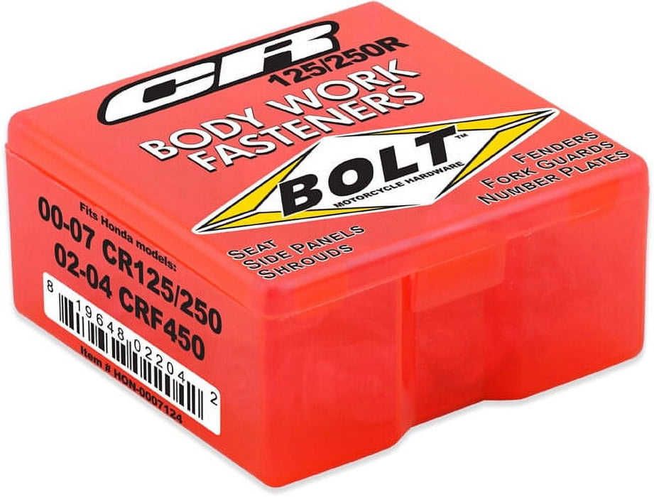 Bolt  HON-0007124; Full Plastics Fastener Kit Honda