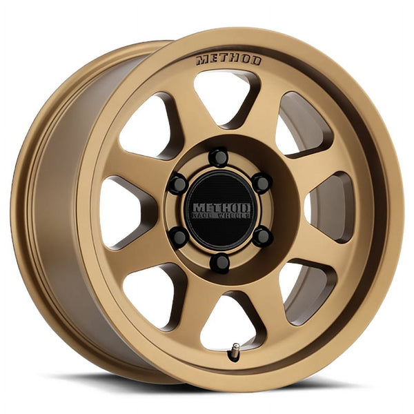 Method Wheels Method Race Wheels 701 Method Bronze 16X8" 5X120", 0Mm Offset 4.5" Backspace, Mr70168052900 MR70168052900