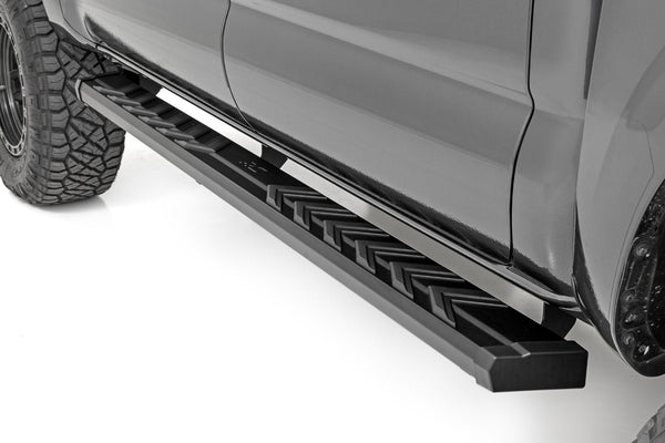 Rough Country BA2 Running Boards Side Step Bars Double Cab Fits toyotaTacoma (2005-2023) 41009
