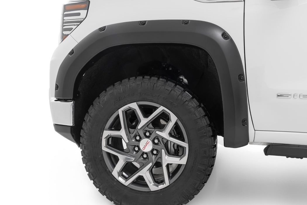Rough Country Traditional Pocket Fender Flares Gmc Sierra 1500 2Wd/4Wd (19-23) F-C11950A
