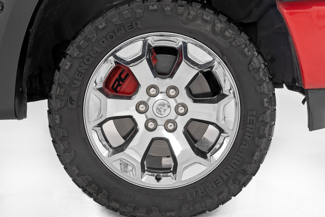 Rough Country Caliper Covers Front And Rear Red Ram 1500 2Wd/4Wd (2019-2023) 71148A