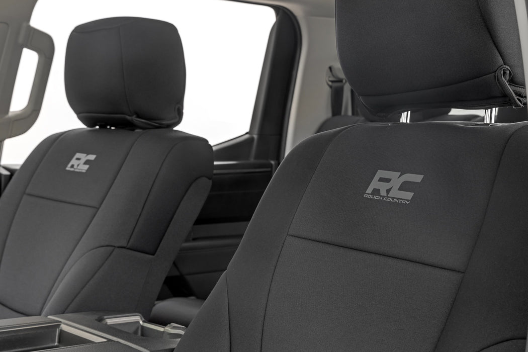 Rough Country Seat Covers Toyota Tundra 4WD (2022-2023)