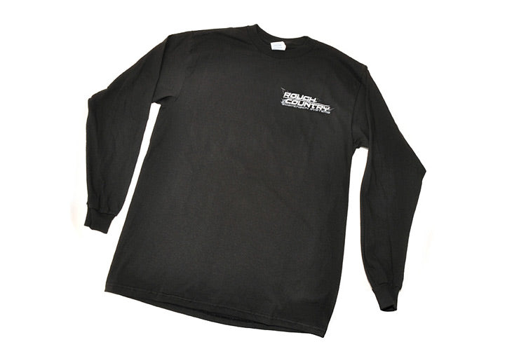 Rough Country T-Shirt Long Sleeve Black Size Md 84027LS