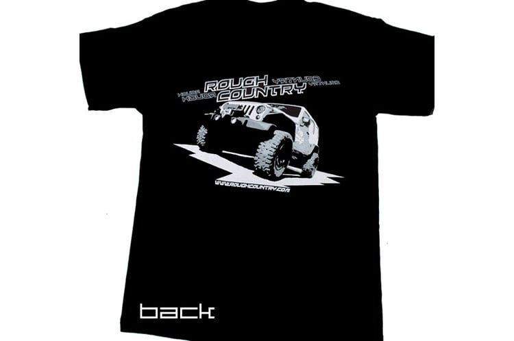 Rough Country T-Shirt Black Size Xl 84029