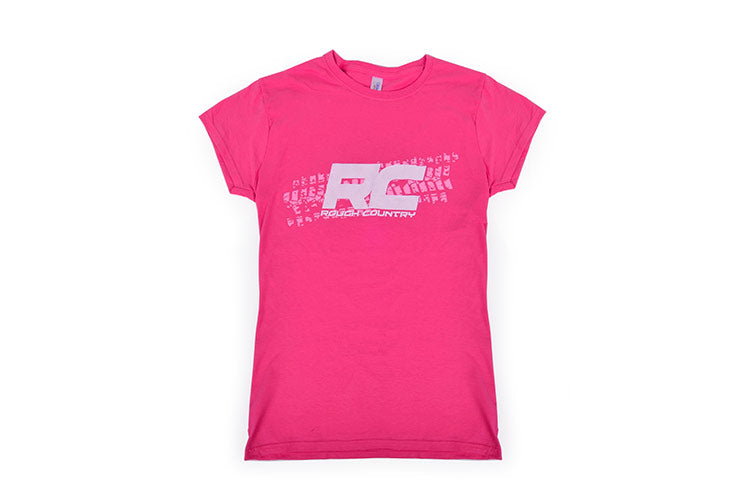 Rough Country T-Shirt Women Fts Fit Pink Size S 84067