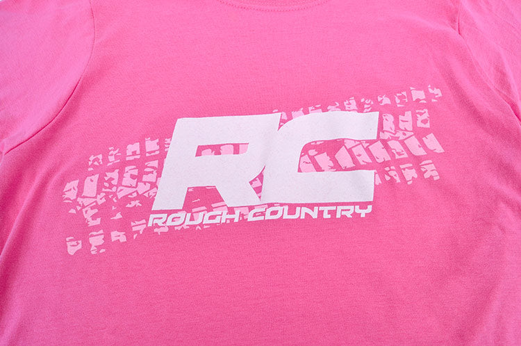 Rough Country T-Shirt | Women Fts Fit | Pink | Size M