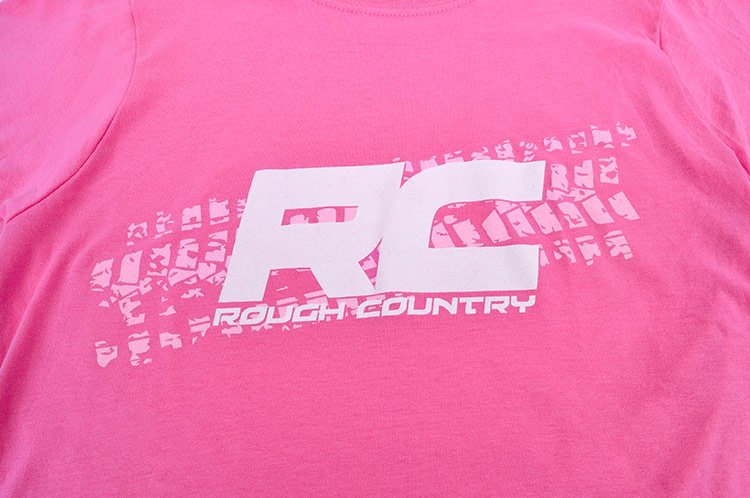 Rough Country T-Shirt | Women Fts Fit | Pink | Size XL
