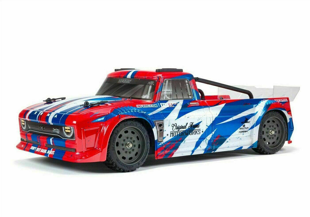 Arrma New Infraction V3 1/8 Rtr Electric 4X4 Mega Street Bash Resto-Mod Truck ARA4215V3T1