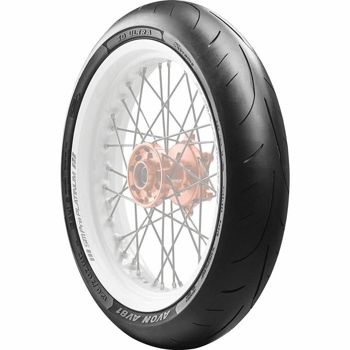 Avon Tyres 3D Ultra Xtreme Front Tire,120/70R17 4470011 30-6205