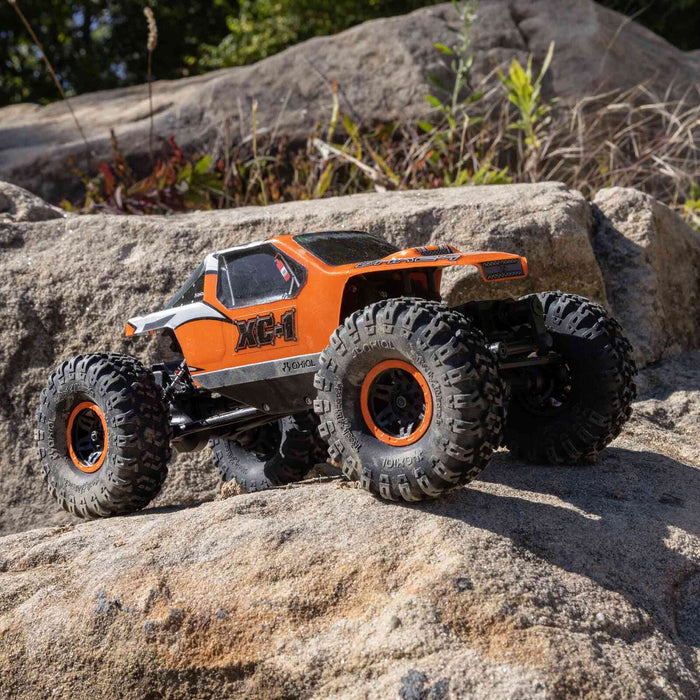 Axial RC Truck 1/24 AX24 XC-1 4WS Crawler Brushed RTR Includes everything needed no other purchases required Orange AXI00003T2 Trucks Electric RTR Other