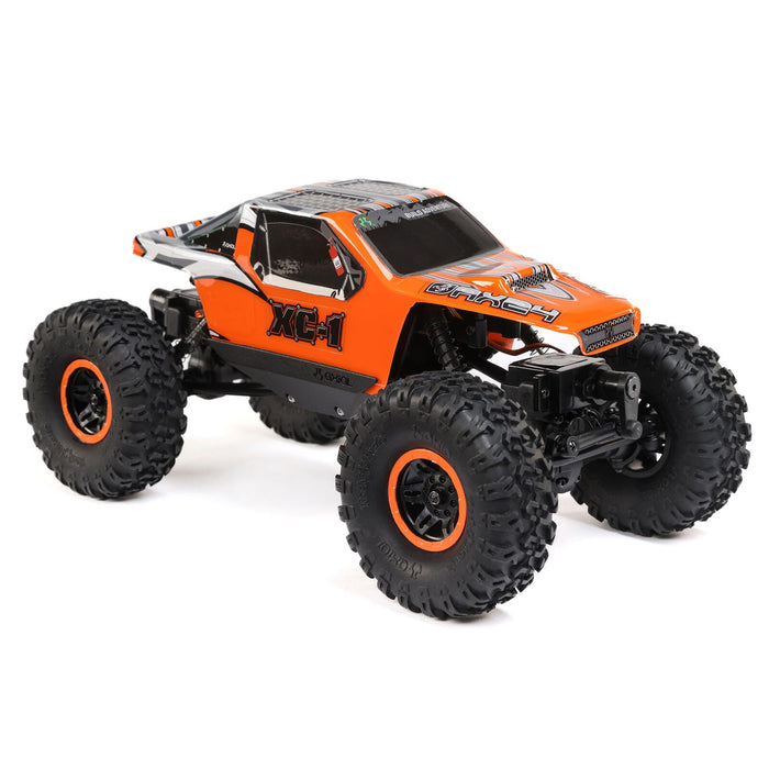 Axial RC Truck 1/24 AX24 XC-1 4WS Crawler Brushed RTR Includes everything needed no other purchases required Orange AXI00003T2 Trucks Electric RTR Other