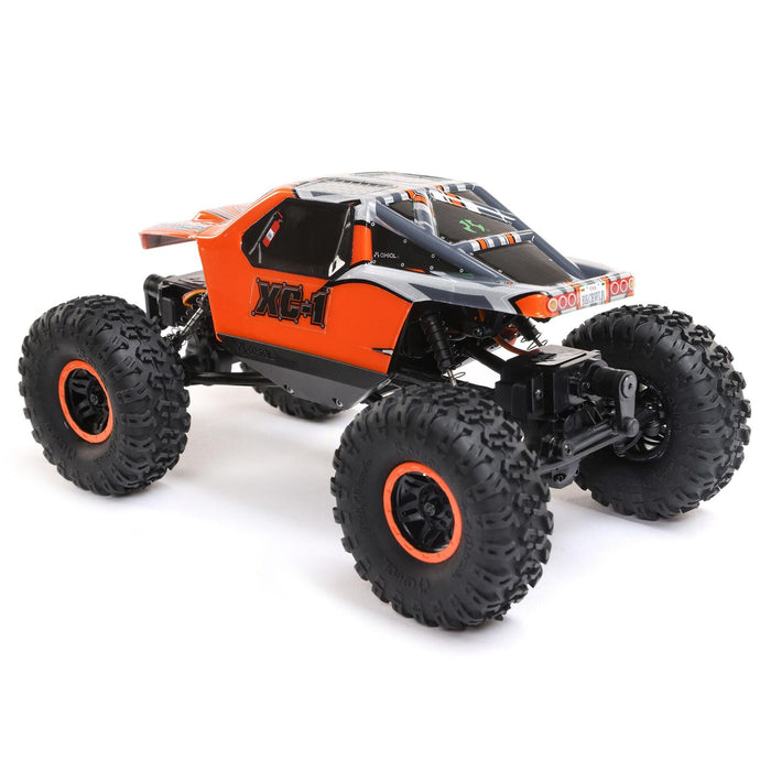 Axial RC Truck 1/24 AX24 XC-1 4WS Crawler Brushed RTR Includes everything needed no other purchases required Orange AXI00003T2 Trucks Electric RTR Other