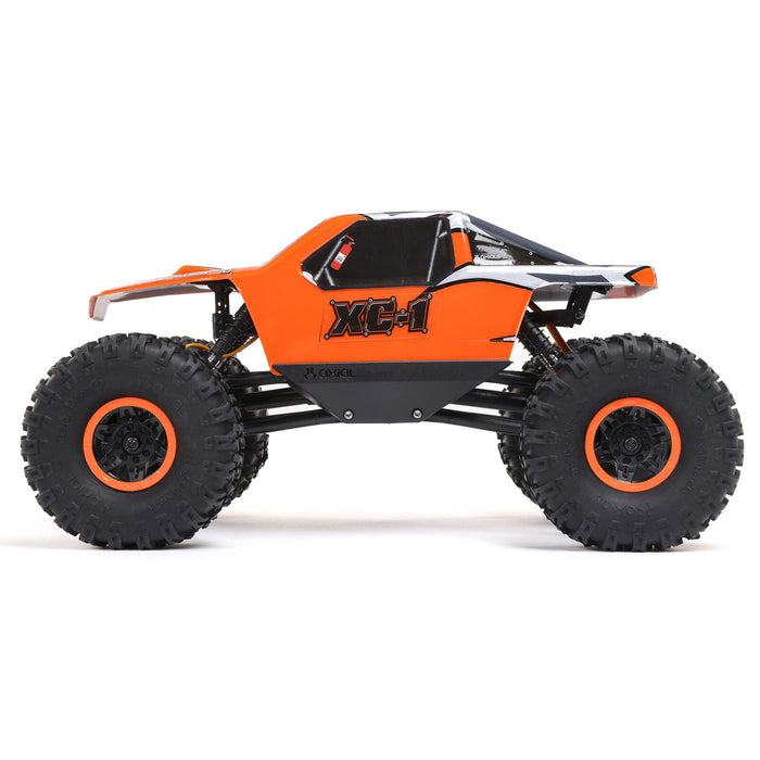 Axial RC Truck 1/24 AX24 XC-1 4WS Crawler Brushed RTR Includes everything needed no other purchases required Orange AXI00003T2 Trucks Electric RTR Other