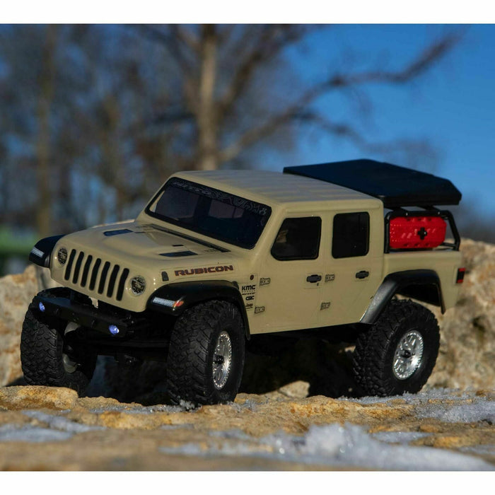 Axial Scx24 compatible with Jeep Jt Gladiator 1/24 4Wd Rtr Scale Fits Mini Crawler Beige Axi00005T1 AXI00005T1