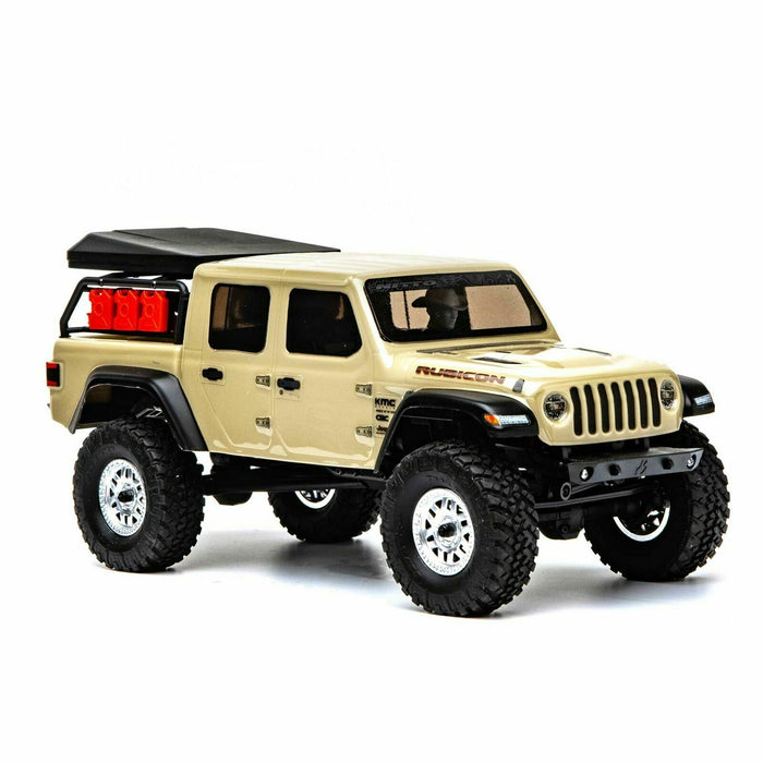 Axial Scx24 Fits Jeep Jt Gladiator 1/24 4Wd Rtr Scale Fits Mini Crawler Beige Axi00005T1 AXI00005T1