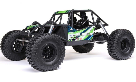 Axial RC Crawler 1/8 AXP8 Gilamon 2.2 4X4 RTR Brushed Trail Buggy, Green