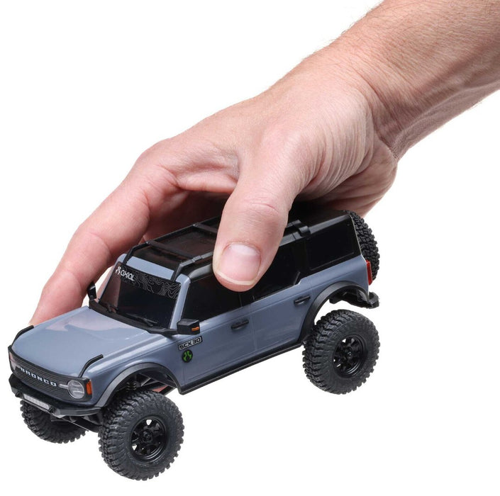 1/30 Ford Bronco 4X4 RTR Brushed Rock Crawler Battery & Charger Included Gray