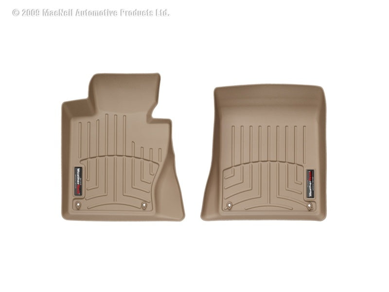 WeatherTech 04+ BMW X3 Front FloorLiner Tan 450381