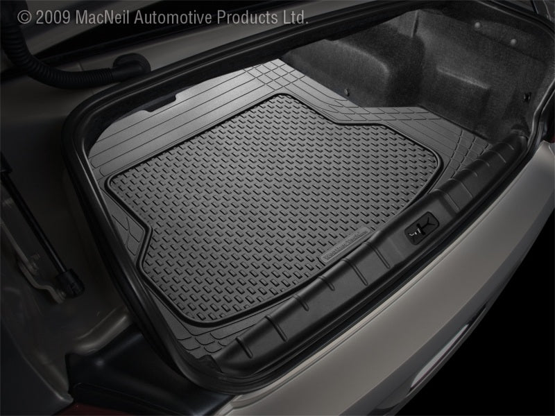 WeatherTech Universal Universal Universal Front and Rear Trim-to-fit mat Black 11AVMSBX3