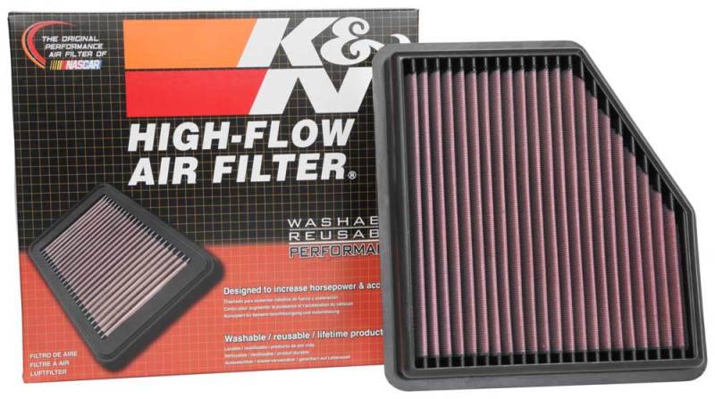 K&N 33-5095 Air Panel Filter for NISSAN ALTIMA L4-2.5L F/I 2019-2020