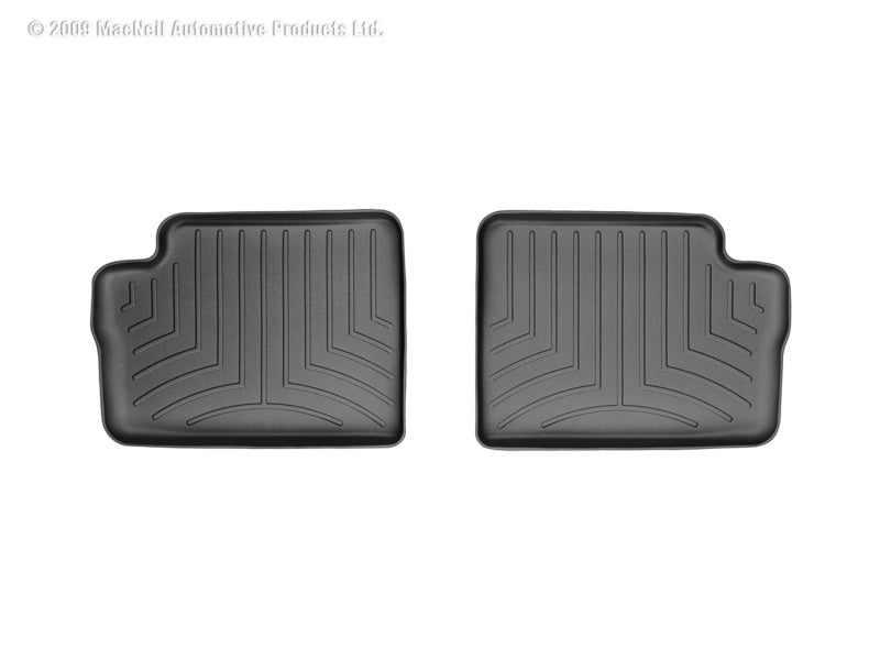 WeatherTech 03-08 Toyota Corolla Rear FloorLiner Black 441092