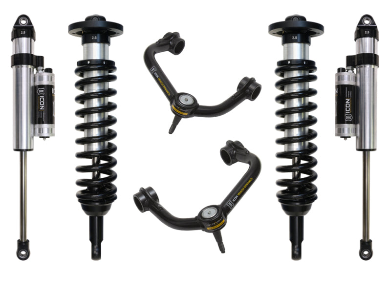 Icon 2004-2008 Ford F150 4Wd 0-2.63" Lift Stage 4 Suspension System With Tubular Uca K93023T