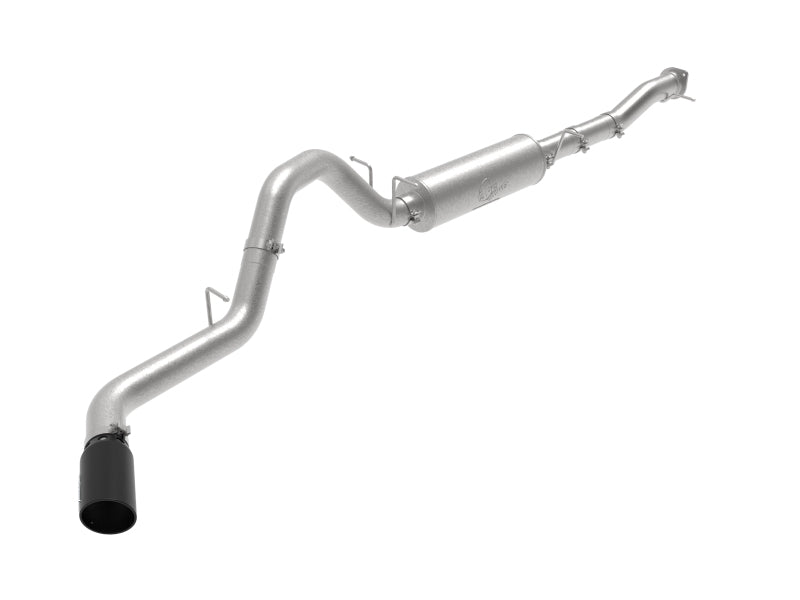 aFe Apollo GT Series 3in 409SS Cat-Back Exhaust w/ Black Tip 2020 GM 2500/3500HD V8 6.6L L8T 49-44122-B