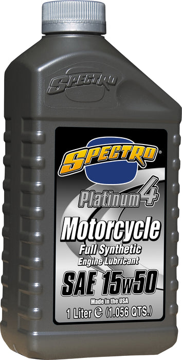 Spectro Platinum M/C Full Syn 4T 15W50 1 Lt L.SP4155