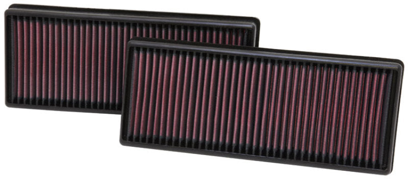 K&N 33-2474 Air Panel Filter for MERCEDES BENZ CLS550 V8-4.7L F/I, 2011-2017 (2 PER BOX)