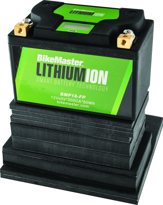 BikeMaster 2.0 Lithium Ion Batteries BMP18-FP LCD BMP18-FP LCD