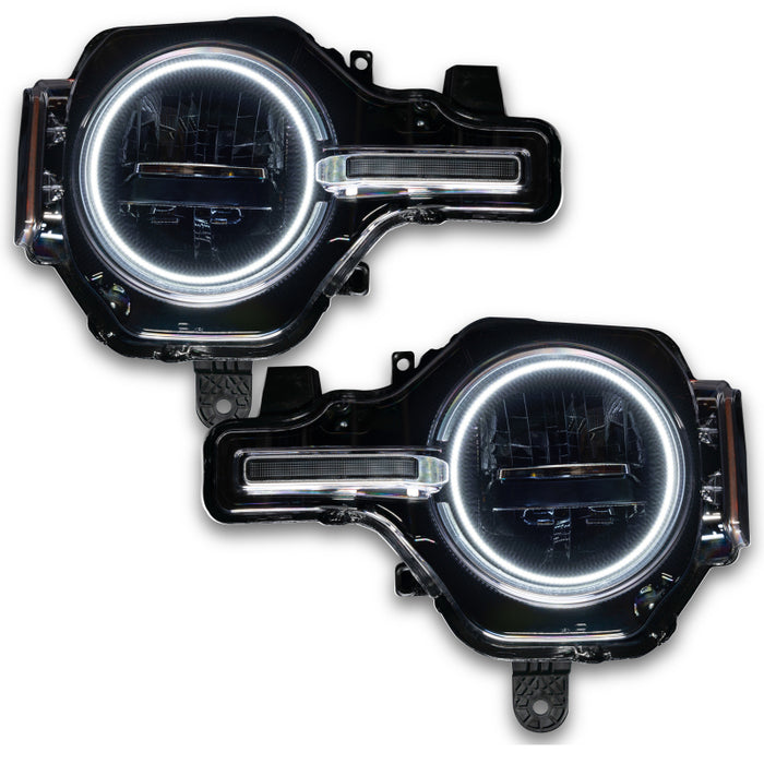 Oracle 2021 Ford Bronco Base Headlight LED Halo Kit ColorSHIFT w/ BC1 Controller SEE WARRANTY 1470-335