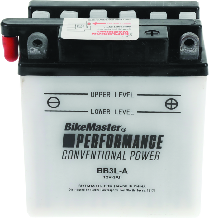 Bikemaster Performance Conventional Battery Bb3L-A HB3L-A