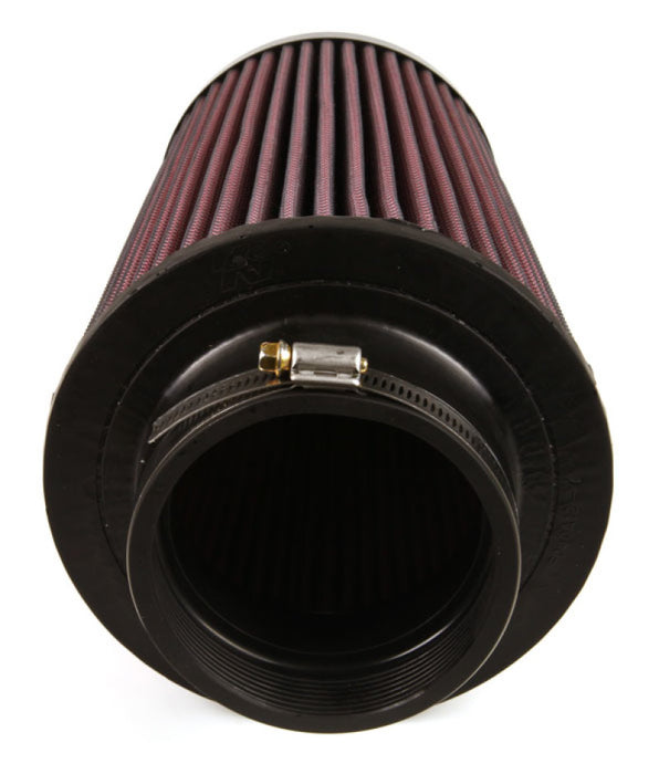 K&N Universal Clamp-On Engine Air Filter: Washable and Reusable: Round Tapered; 4 in (102 mm) Flange ID; 9.5 in (241 mm) Height; 6.625 in (168 mm) Base; 5.25 in (133 mm) Top , RC-4780