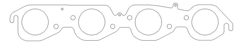 Cometic GM BBC 2.250in Round Port 030in MLS Exhaust Gasket C5251-030