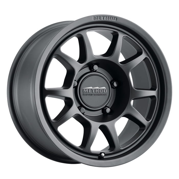 Method MR702 17x7.5 +50mm Offset 5x130 78.1mm CB Matte Black Wheel MR70277553550